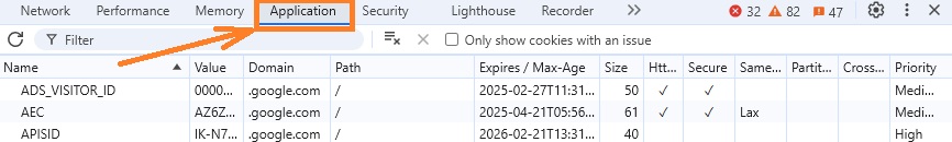 Chrome Inspect Element Application